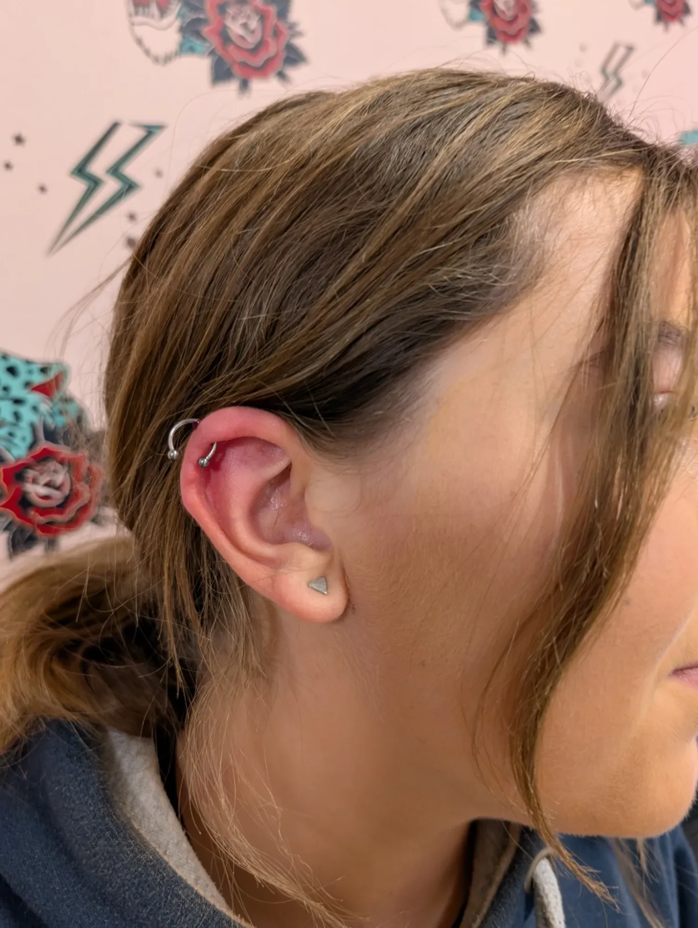 Upper Helix Piercing