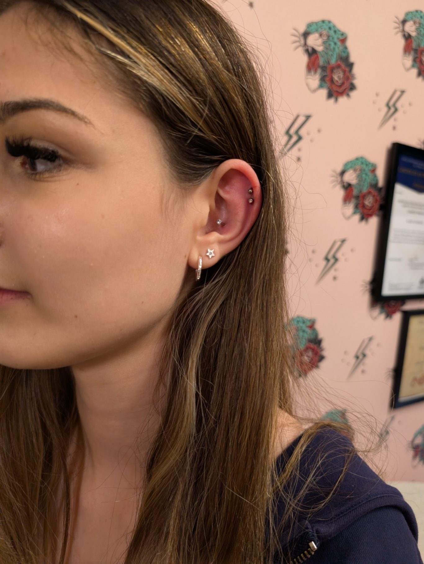 Conch & Helix Piercings