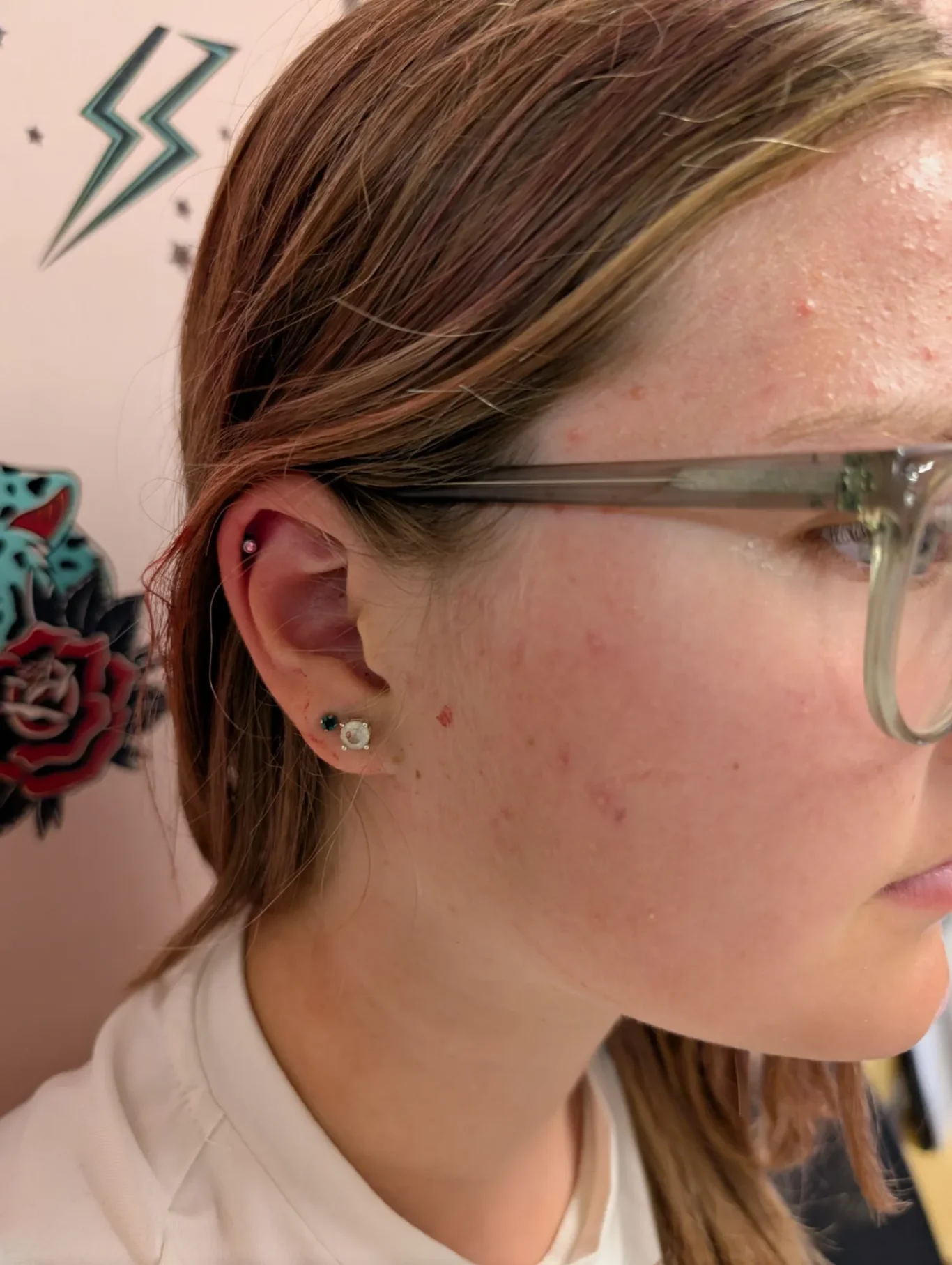 Upper Helix Ear Piercing