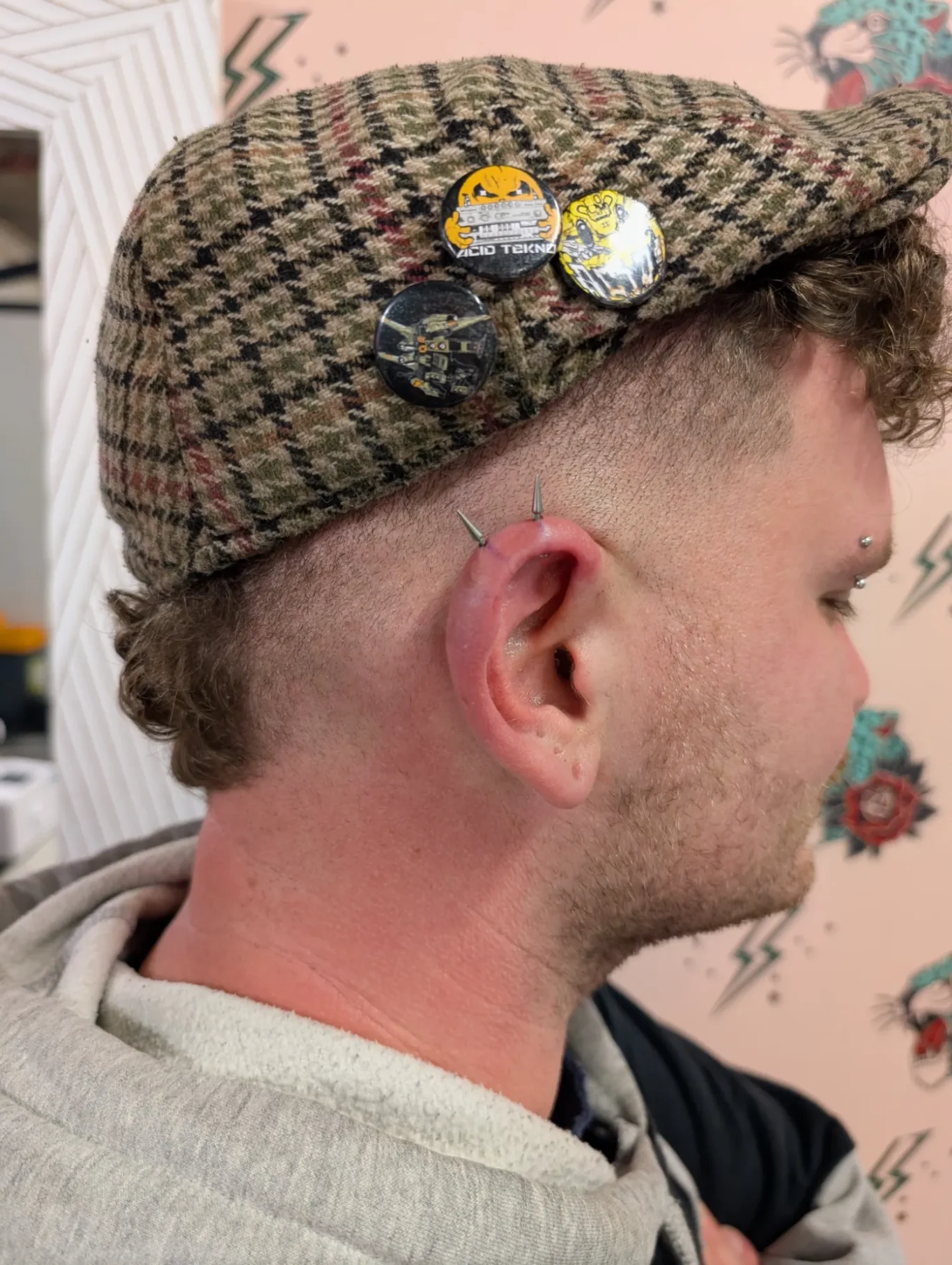 Double Helix Piercing / Ear Mohawk