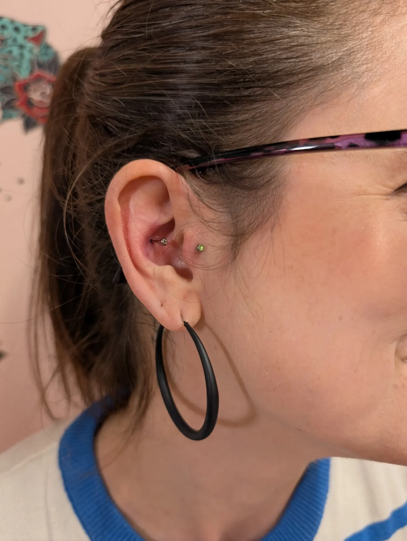 Conch & Tragus Ear Piercings
