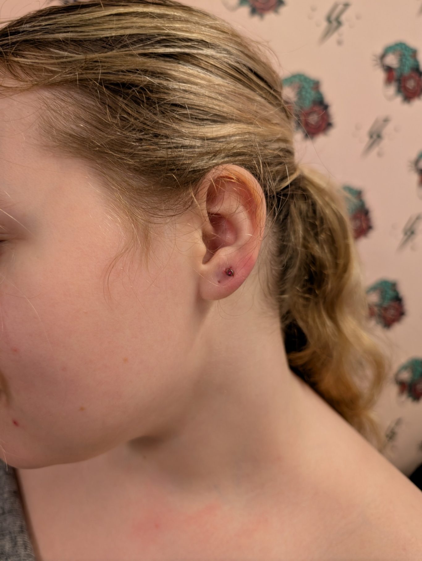 Second Ear Lobe Piercing