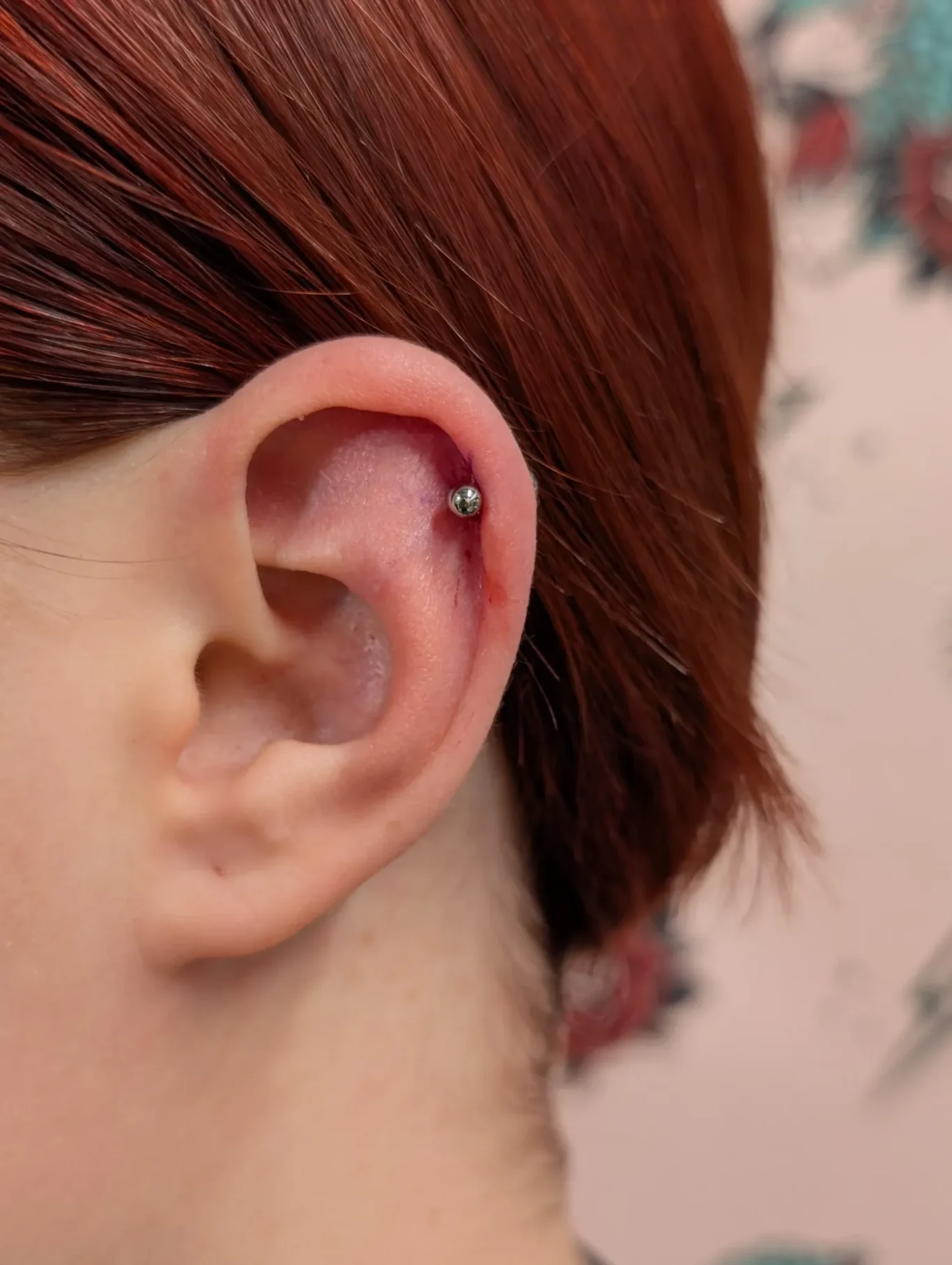 Upper Helix Piercing