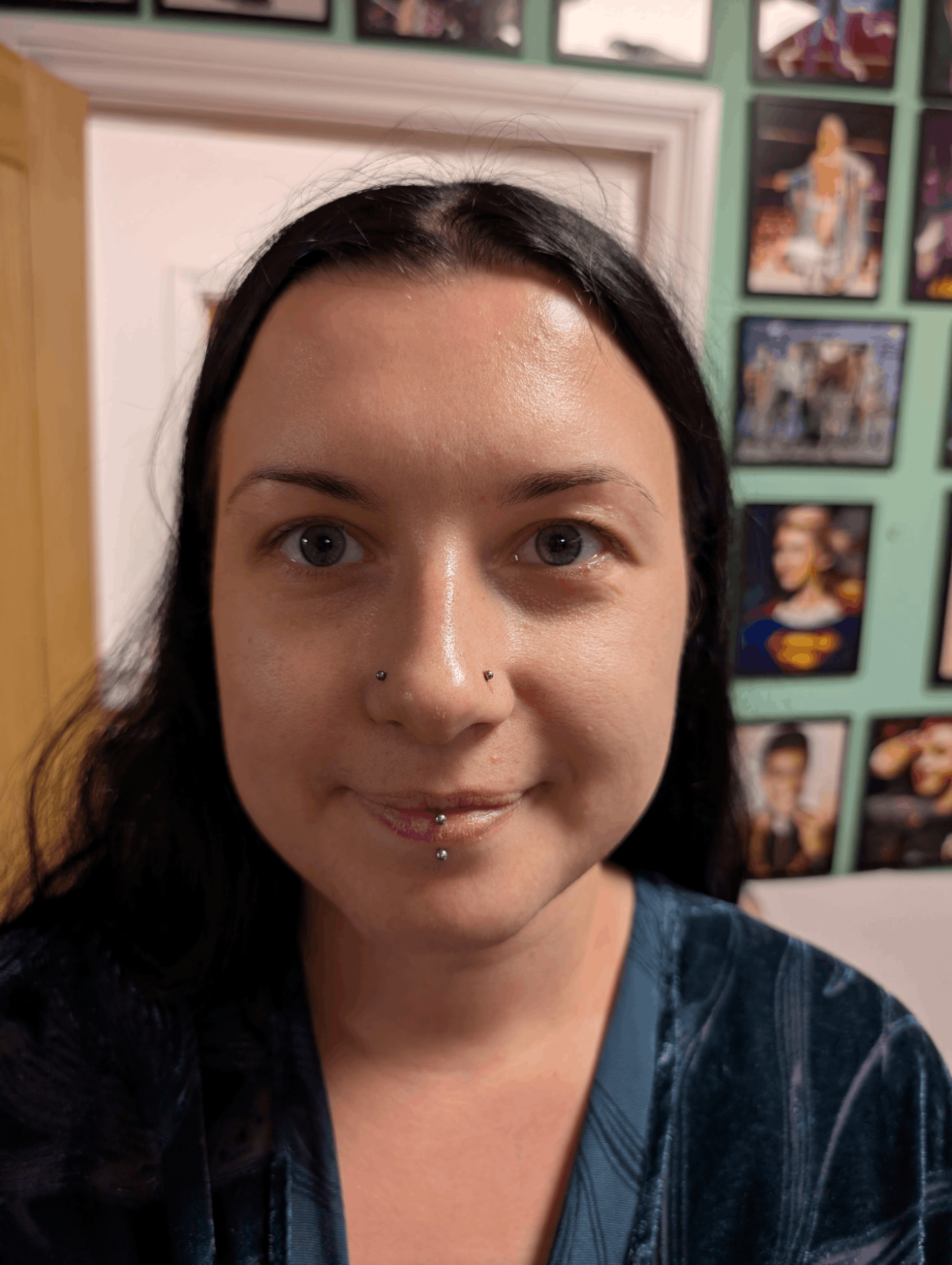Double Nostril piercing / Nose piercings