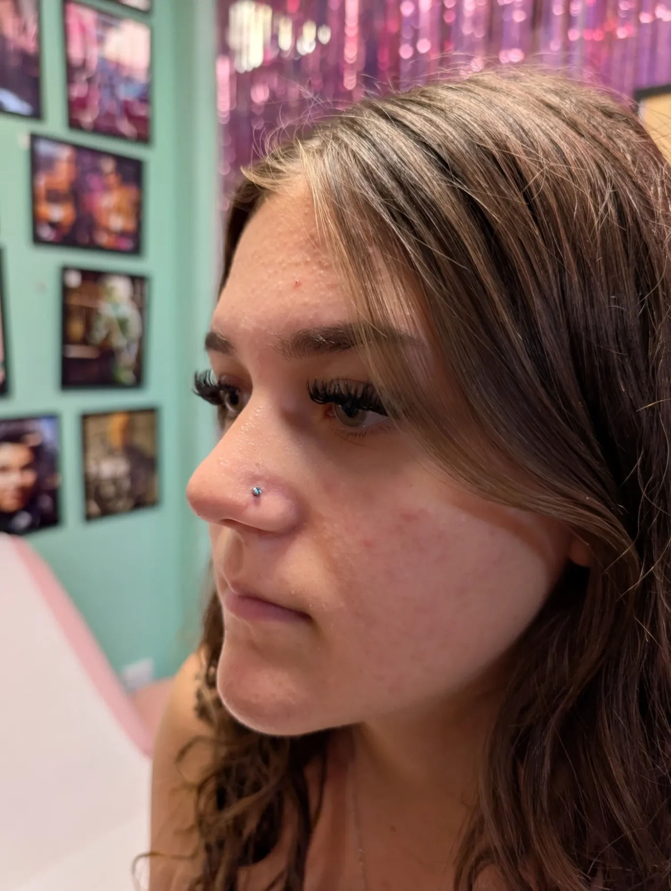 Nostril piercing / Nose piercing