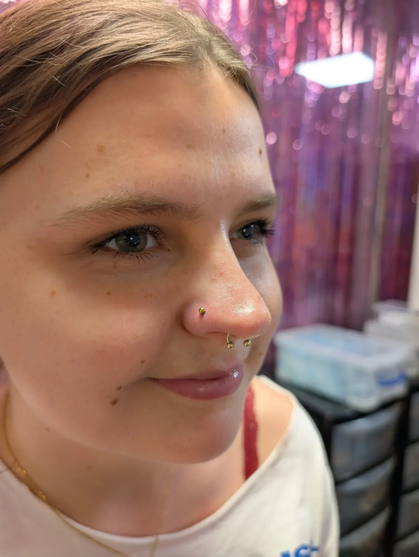Nostril piercing / Nose piercing