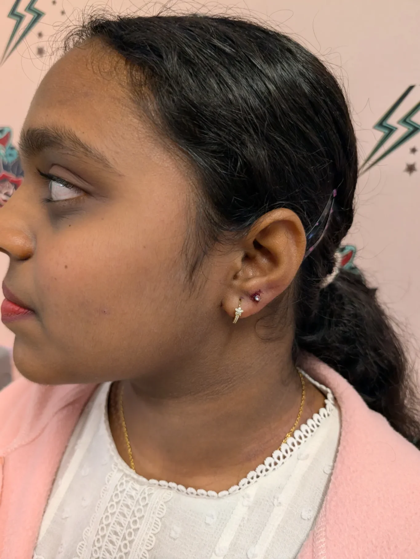 Ear lobes Seconds Piercing