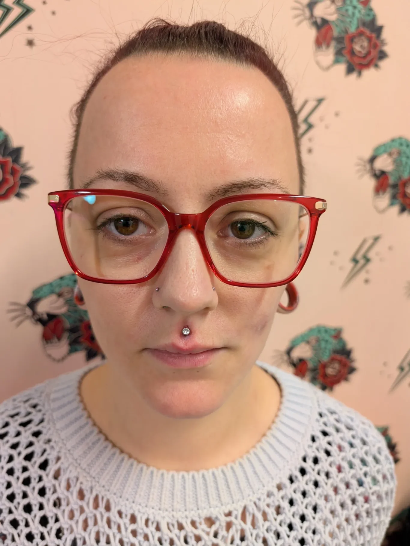 Medusa Lip Piercing