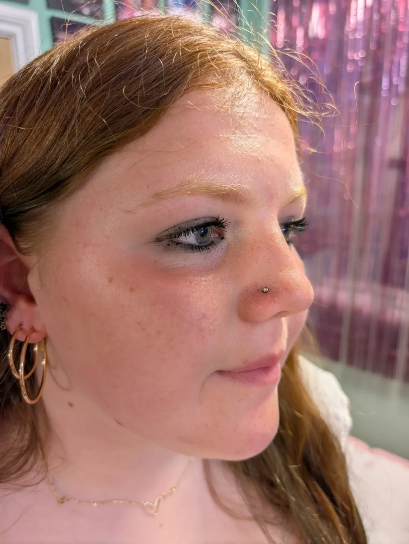 Nostril piercing / Nose piercing