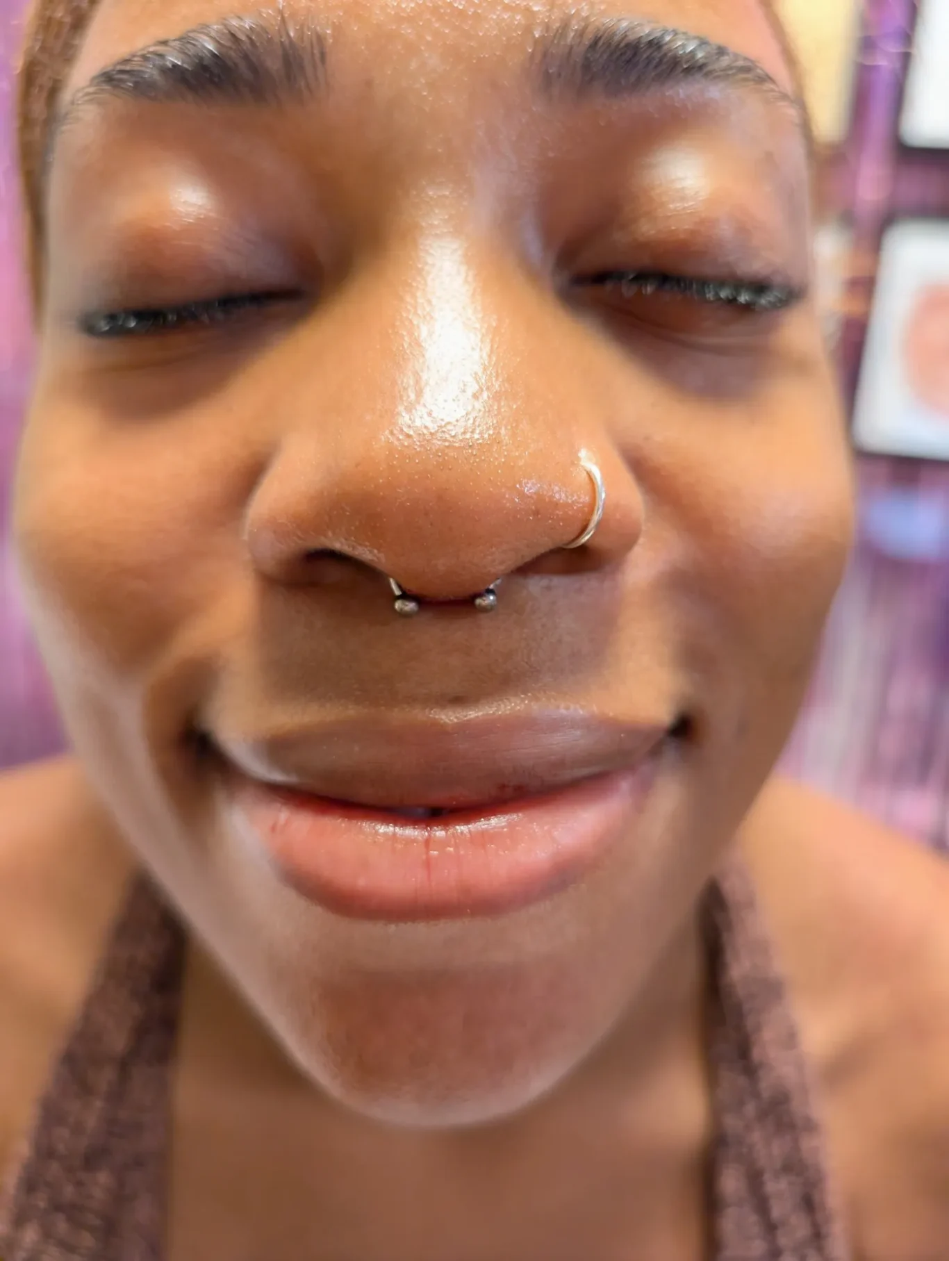Septum piercing / Nose piercing