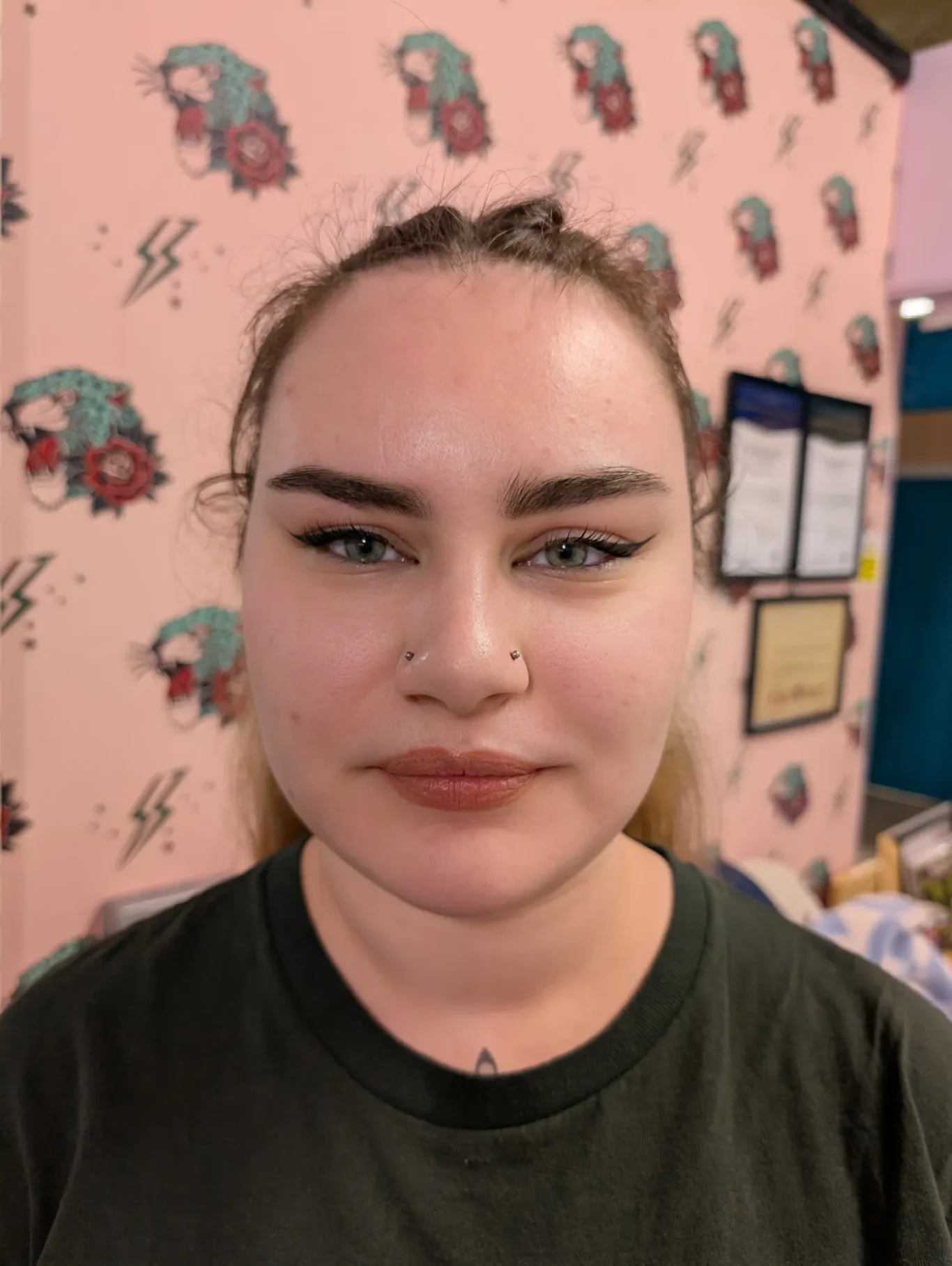 Double Nostril piercing / Nose piercing