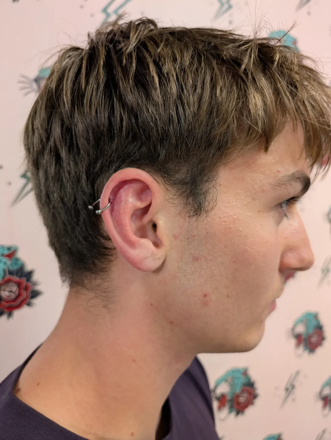 Upper Helix Piercing