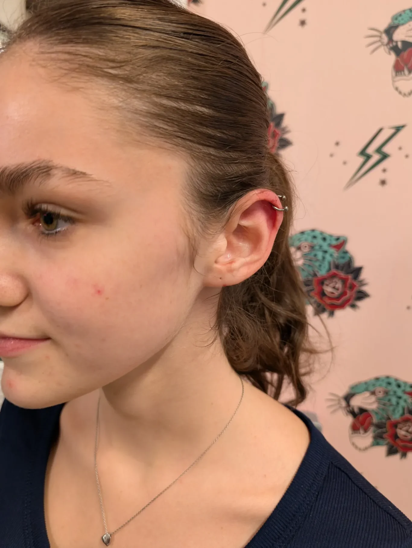 Upper Helix Piercing