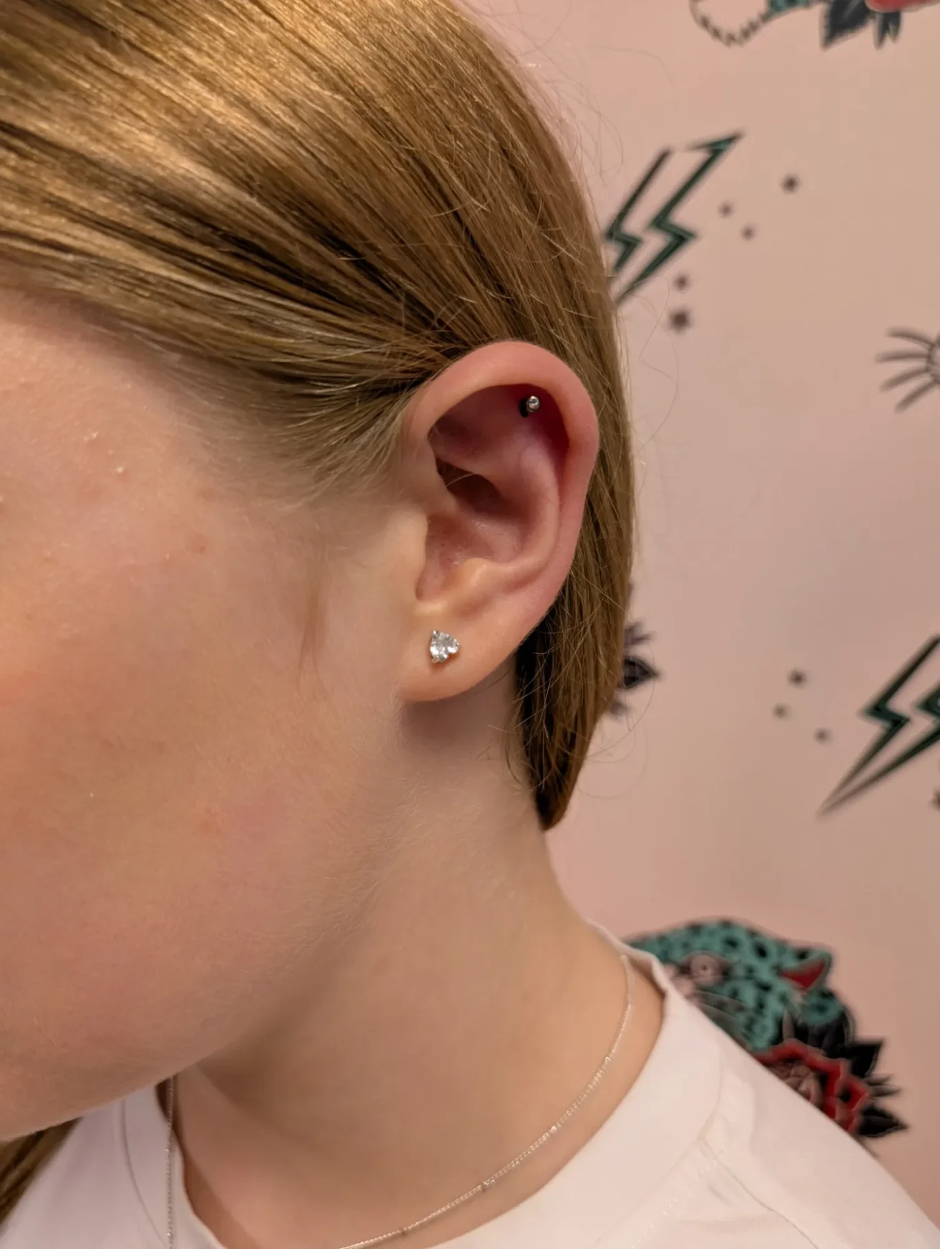 Upper Helix Piercing