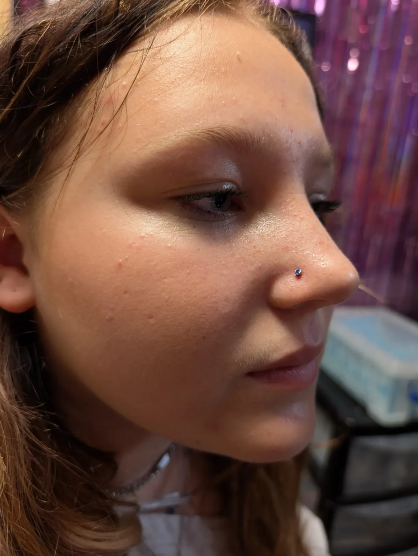 Nostril piercing / Nose piercing