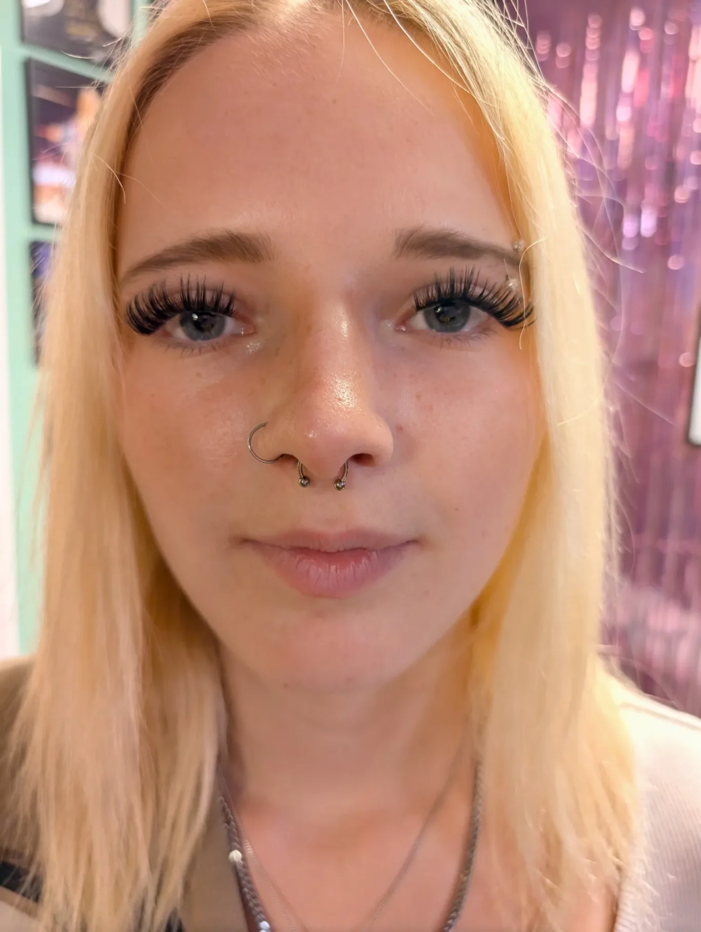 Septum piercing / Nose piercing