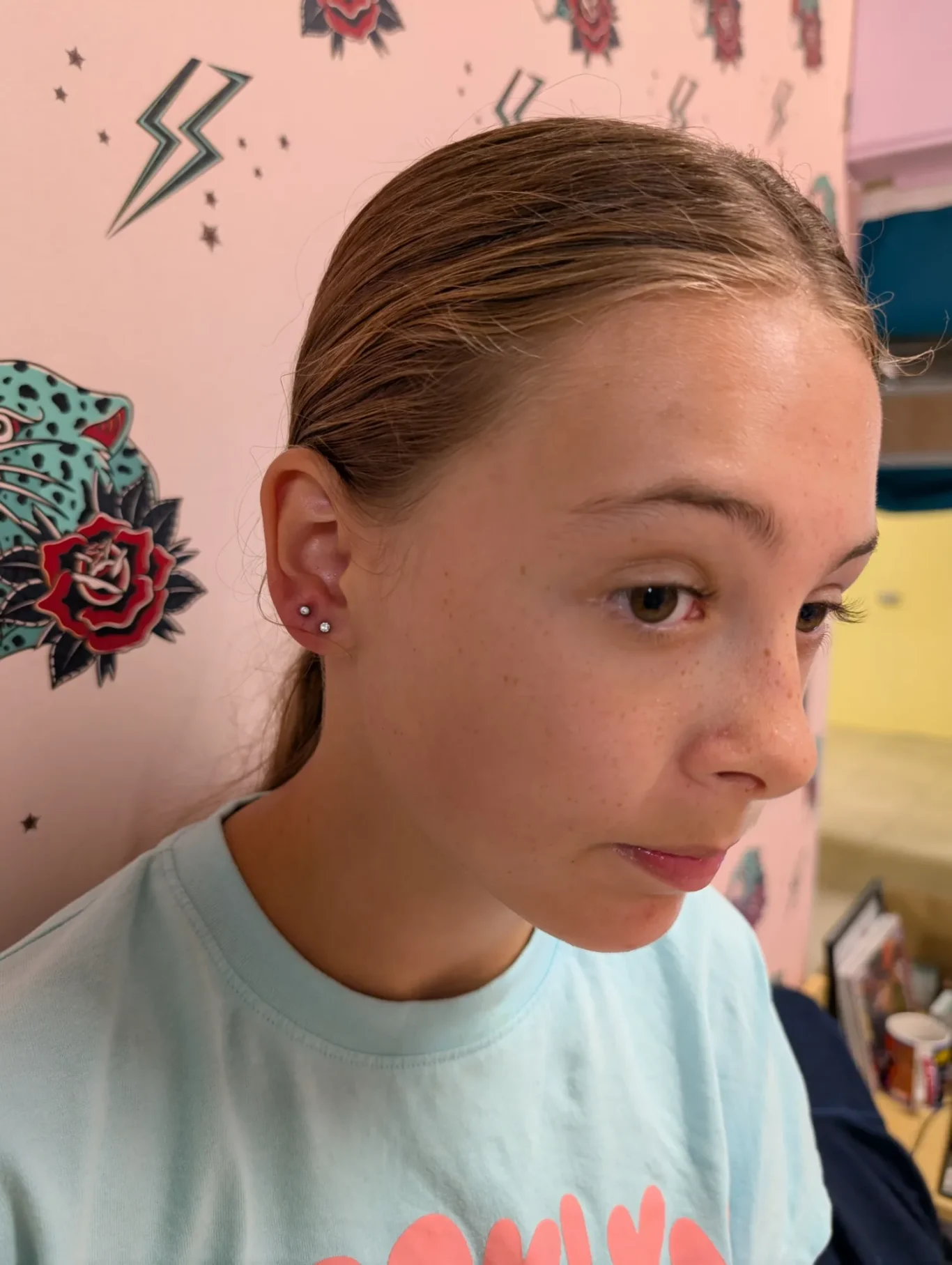 Ear lobes seconds Piercings