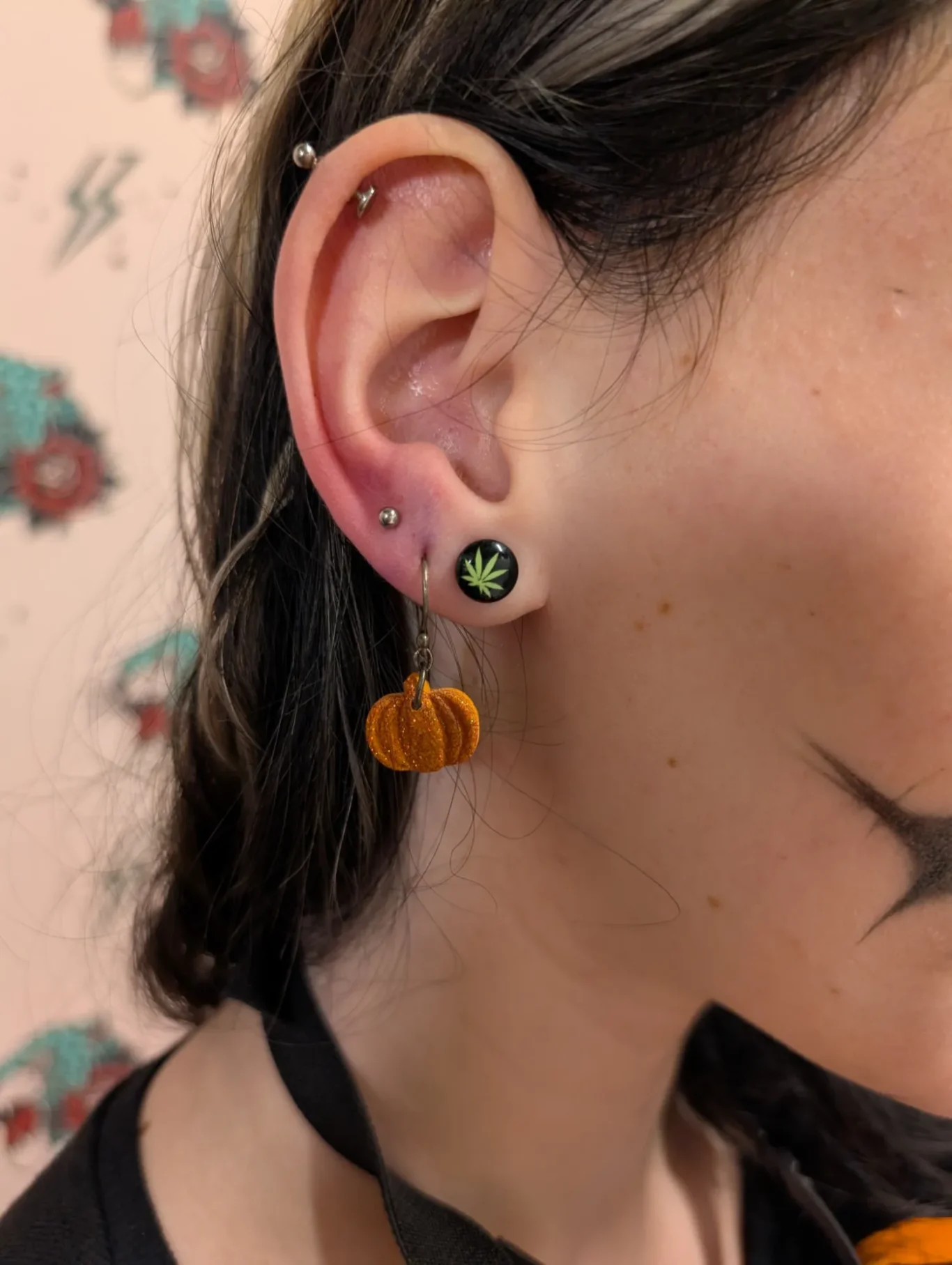 Third Ear Lobe Piercing