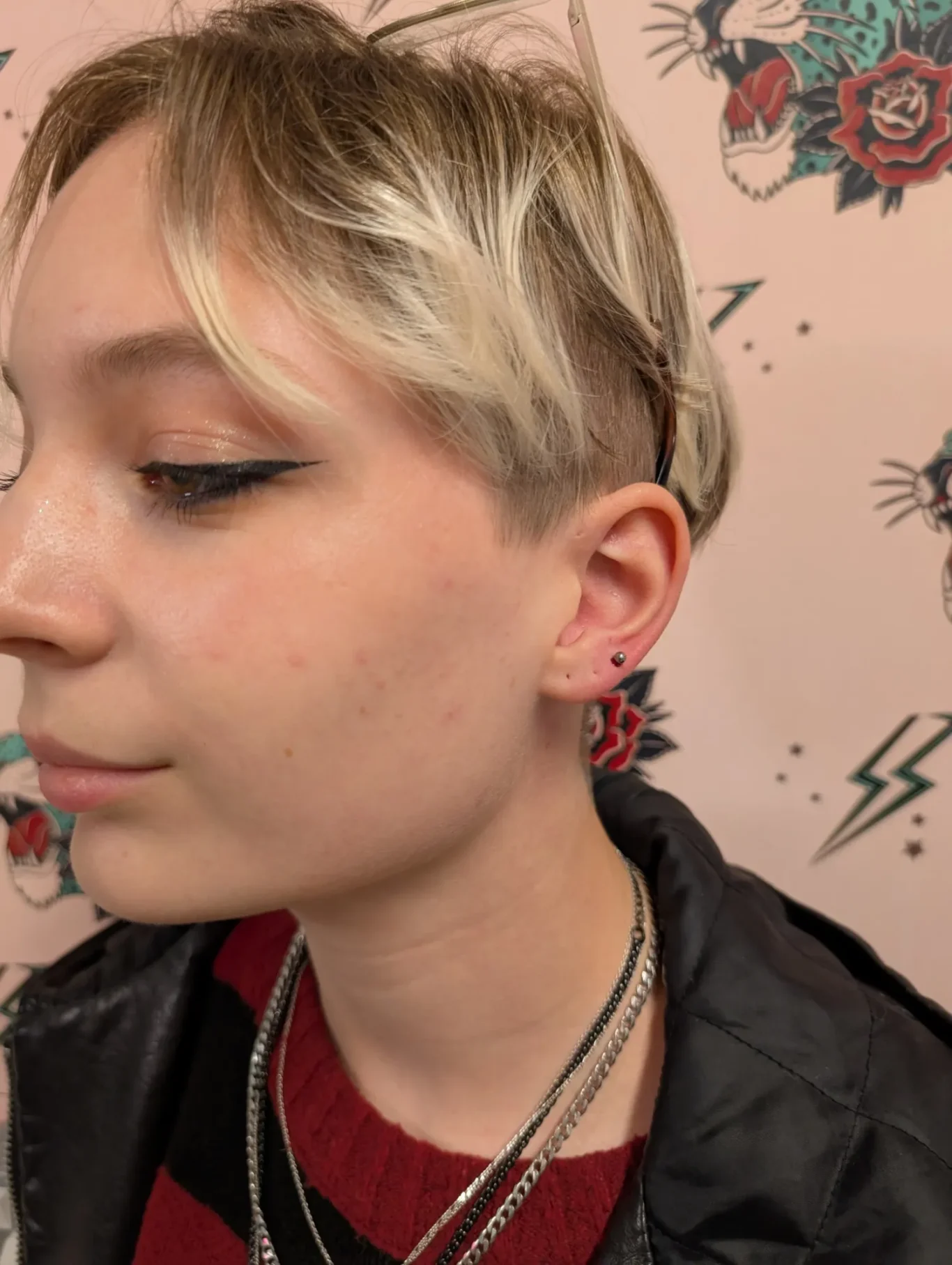 Ear lobes Thirds Piercing