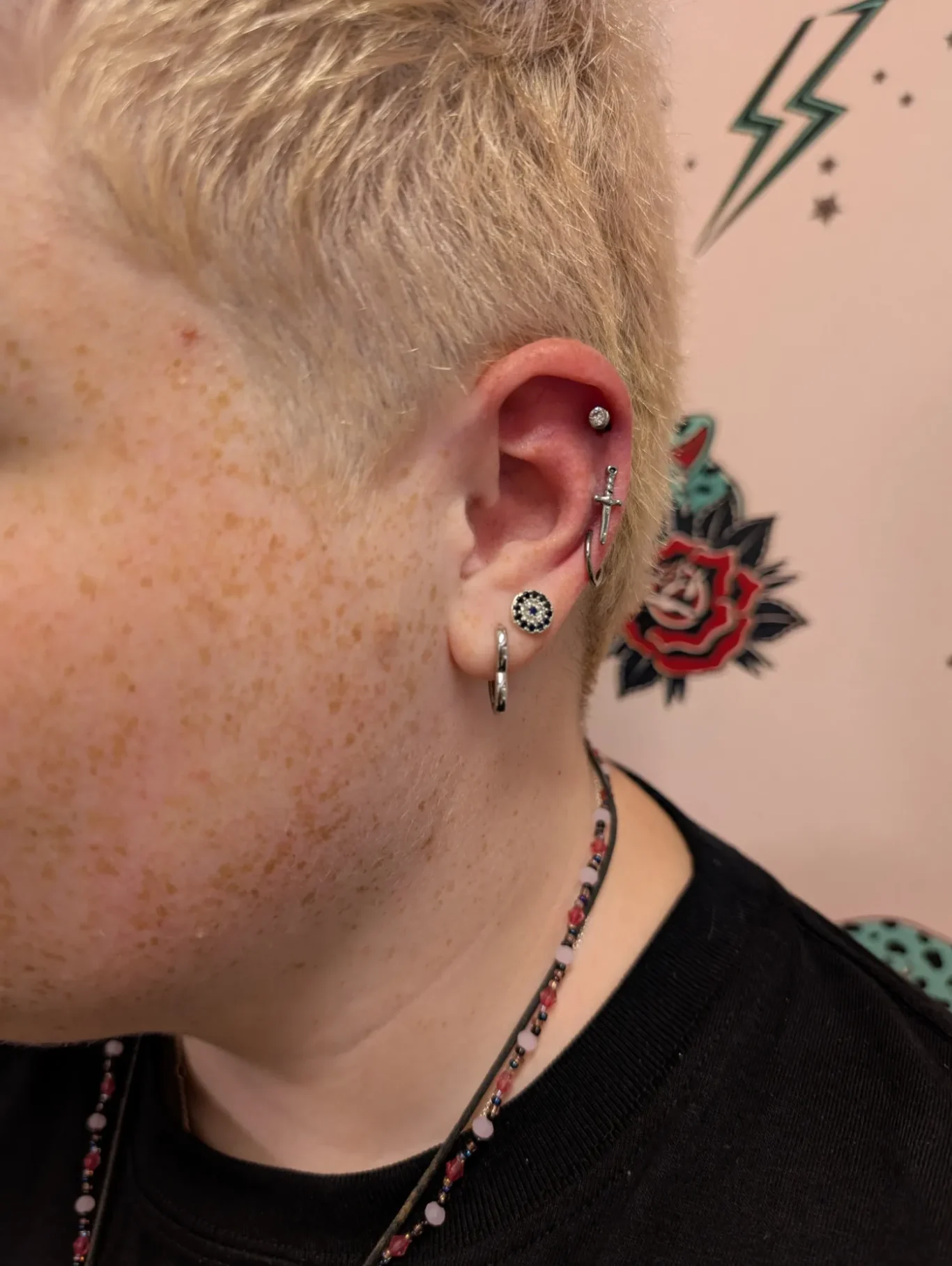 Upper Helix Piercing