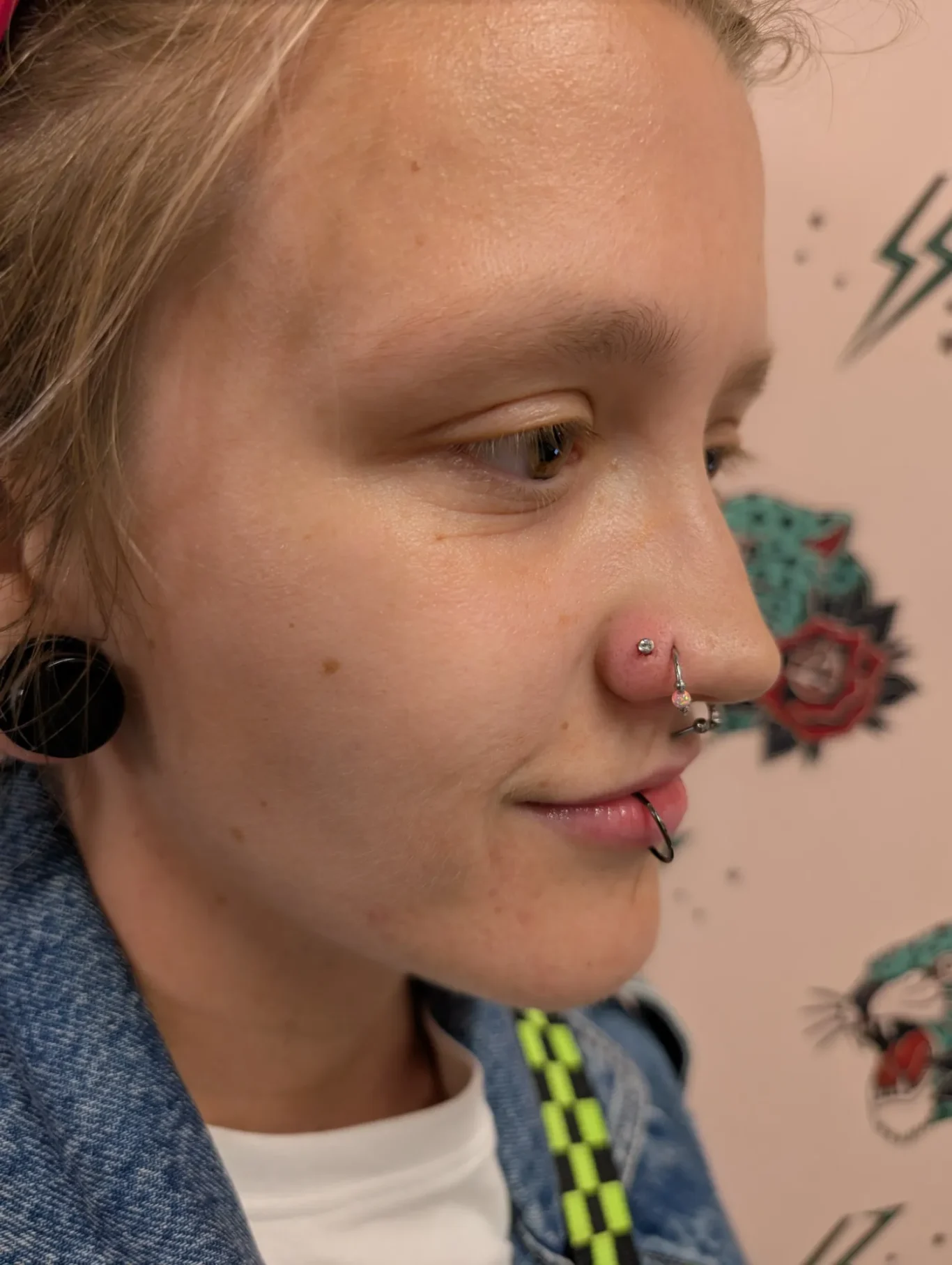 Second Nostril Nose Piercing