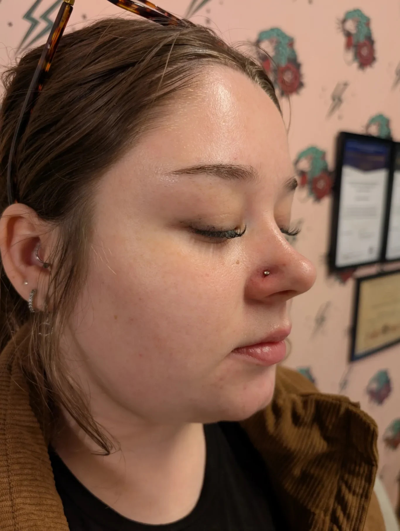 Nostril piercing / Nose piercing