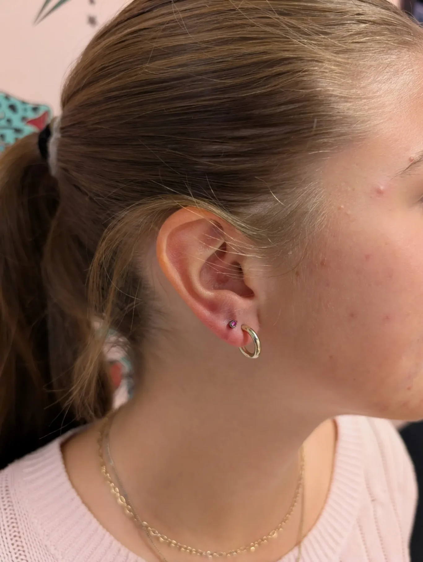 Ear lobes Seconds Piercing