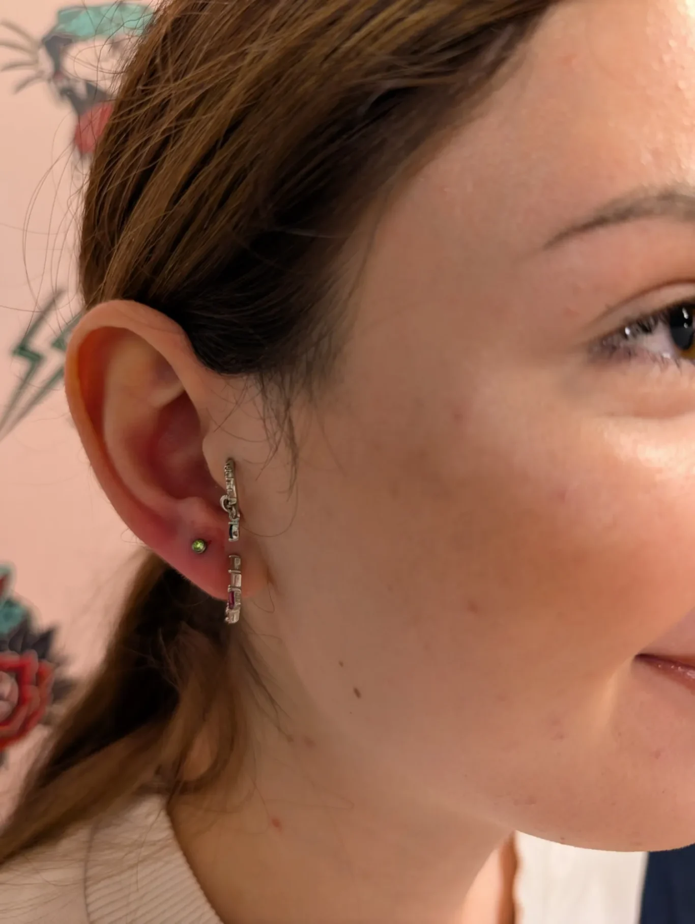 Second Ear Lobe Piercing