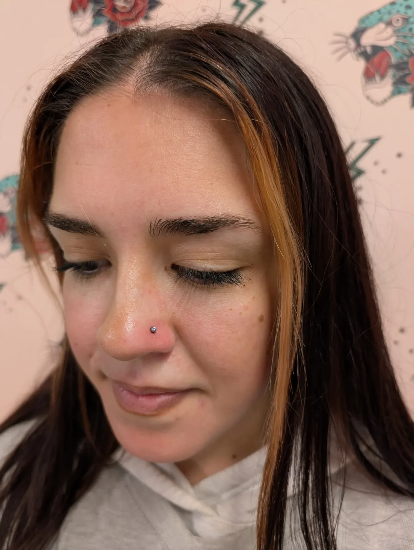 Nostril piercing / Nose piercing